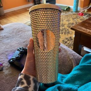 Starbucks 2022 gold studded tumbler